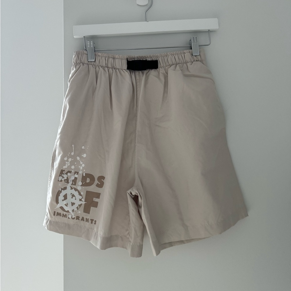 Kids of Immigrants Natural Swim Shorts